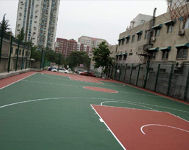 唐山塑膠籃球場